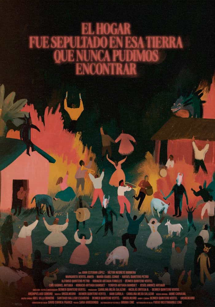 Póster de El hogar fue sepultado en esa tierra que nunca pudimos encontrar