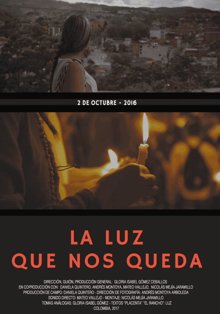 Póster de La luz que nos queda