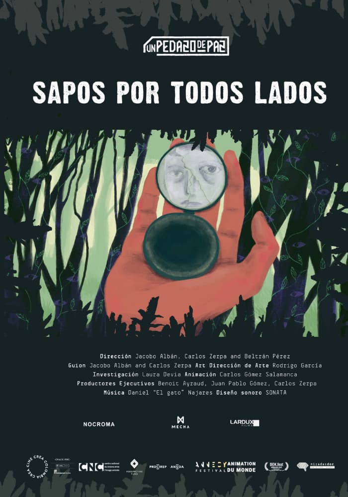 Póster de Sapos por todos lados