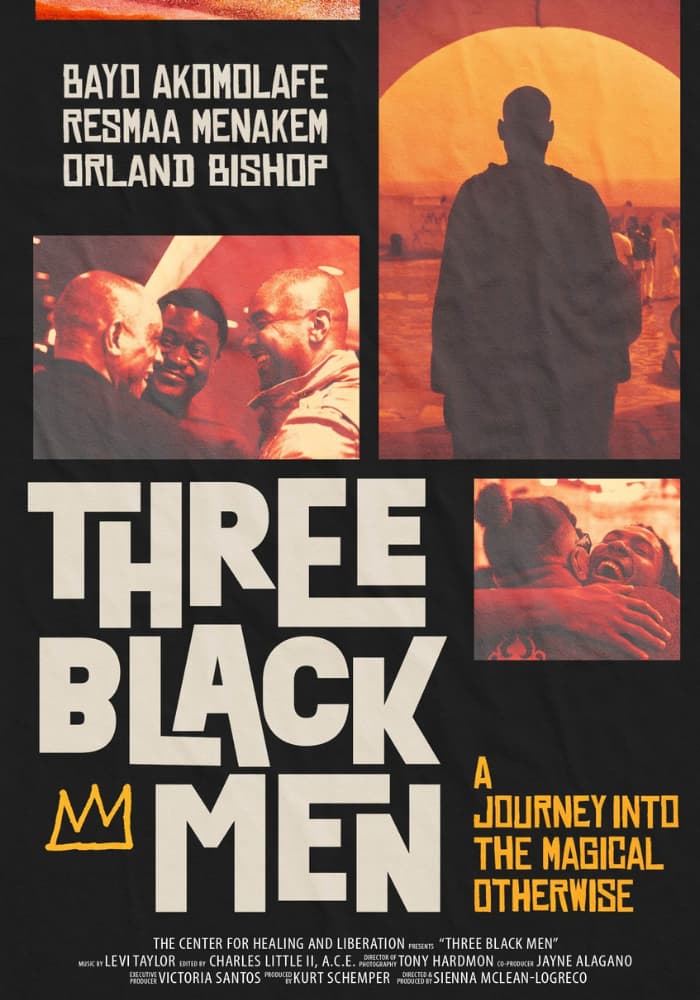Póster de Three black men (Tres hombres negros)