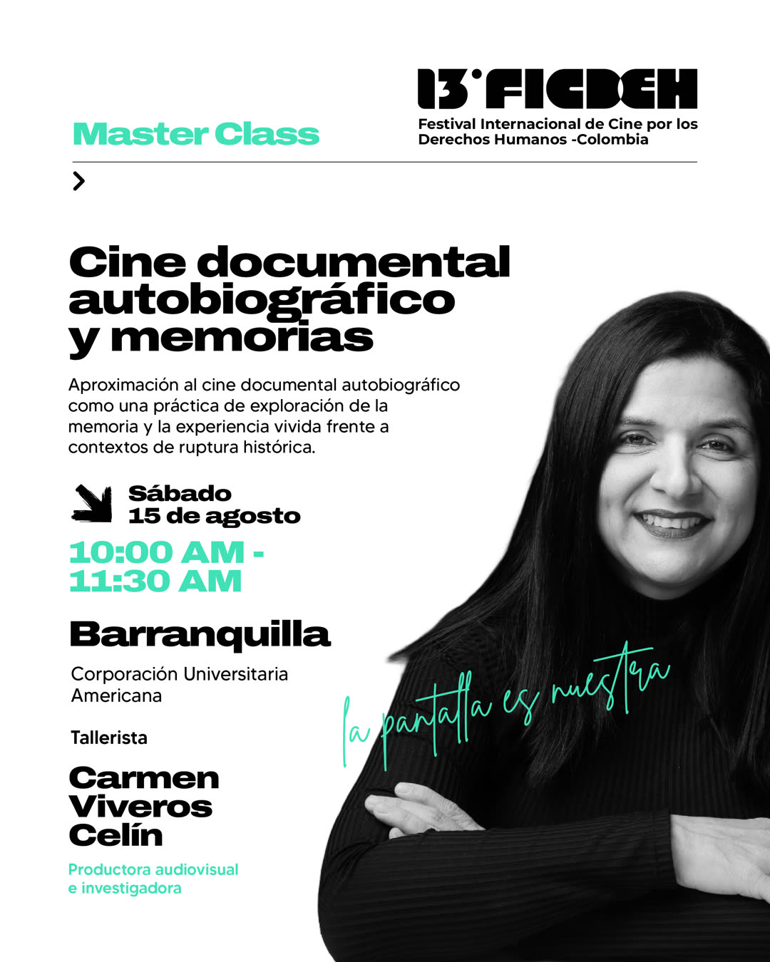 Portada de Master Class: Cine documental autobiográfico y memorias
