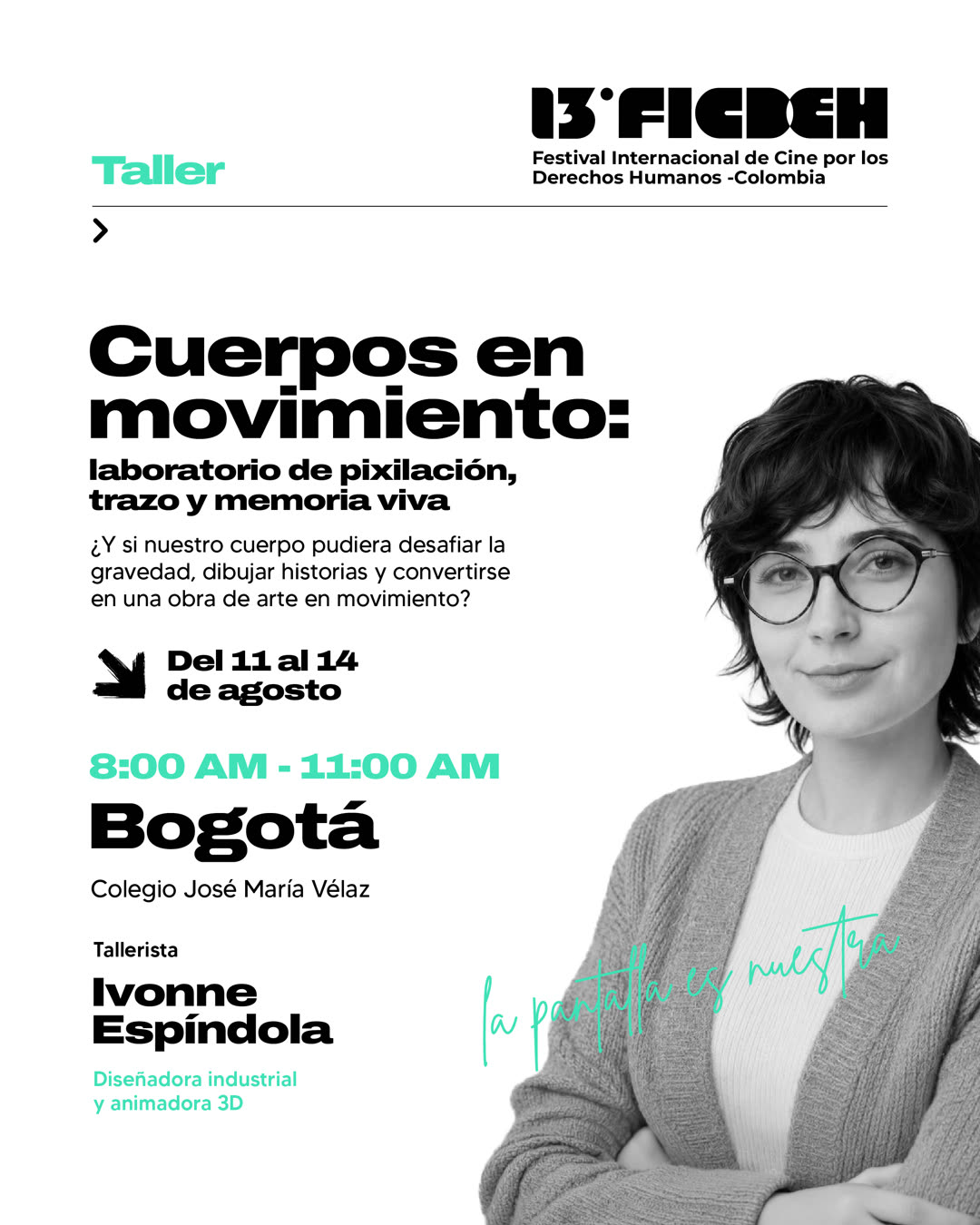 Portada de Cuerpos en movimiento: laboratorio de pixilación, trazo y memoria viva