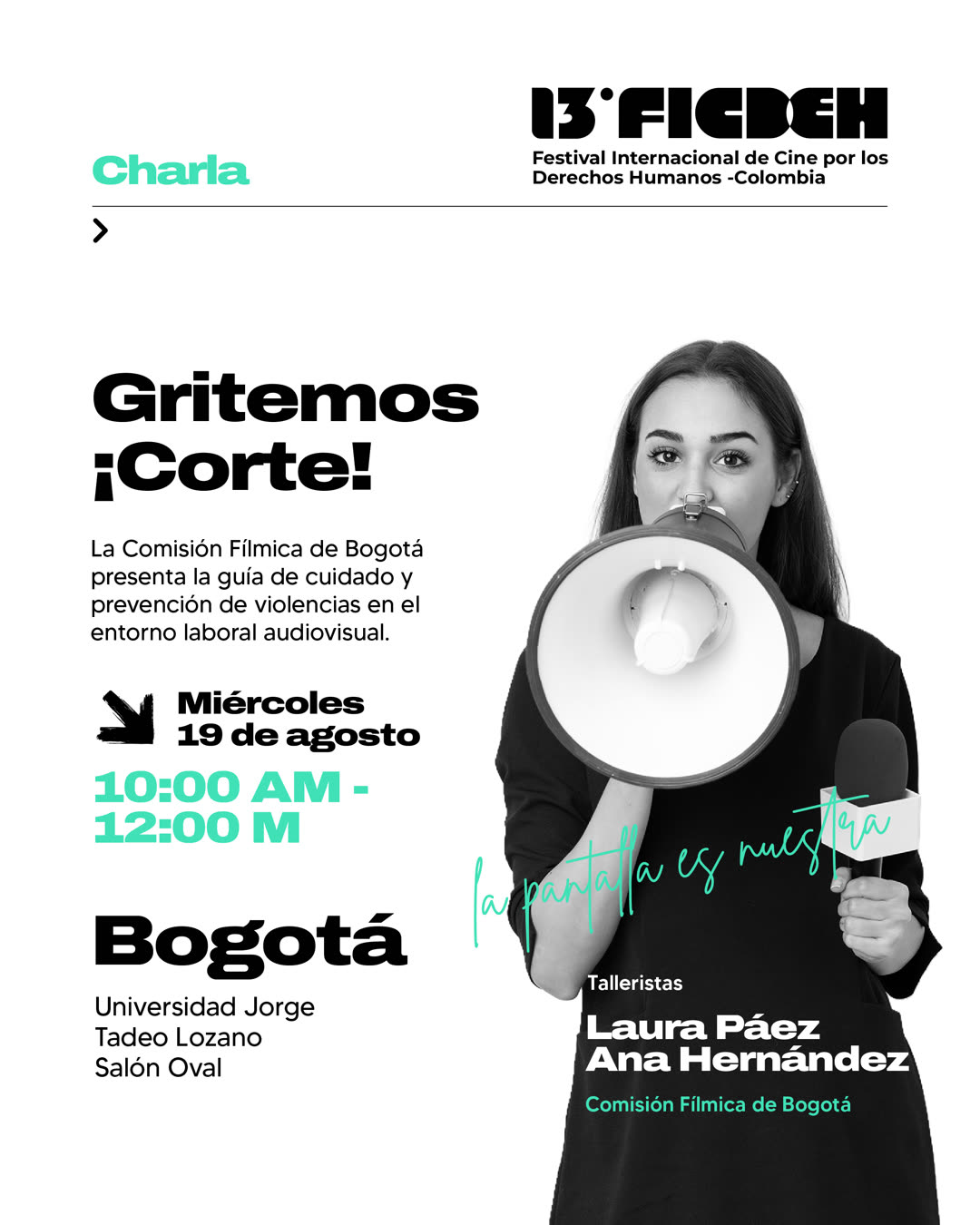 Portada de Gritemos ¡Corte!