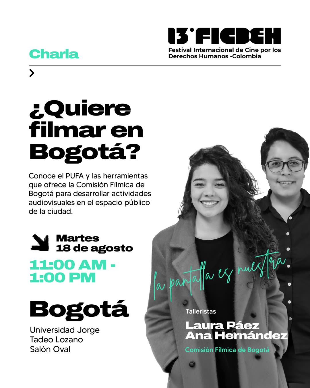 Portada de Charla CFB y PUFA